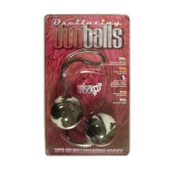 Черные вагинальные шарики Duo Balls