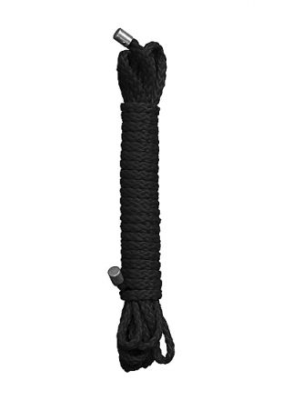 Веревка для бондажа Kinbaku Rope Black 10 метров