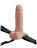 Фаллопротез 7 Hollow Rechargeable Strap-on with Balls Flesh