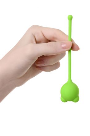 Зелёный вагинальный шарик A-Toys #764017