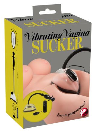 Вакуумная помпа для половых губ Vibrating Vagina Sucker