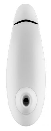 Белый бесконтактный стимулятор клитора Womanizer Premium